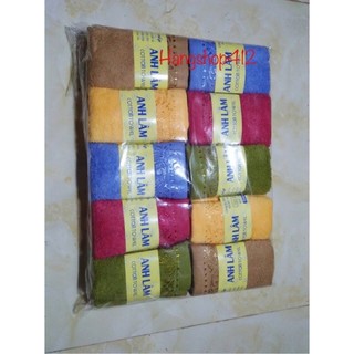 Khăn rửa mặt sợi bông Anh Lâm