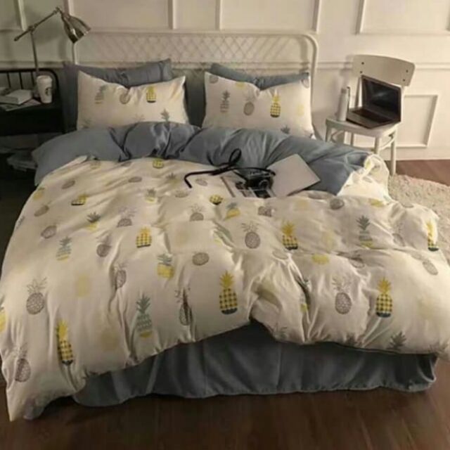 set ga gối poly+ đũi + vỏ ôm