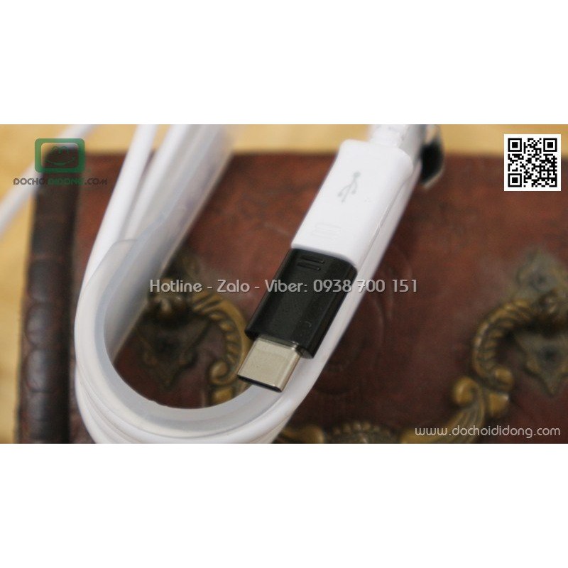 Đầu Chuyển MicroUSB Sang Type C Samsung Chính Hãng