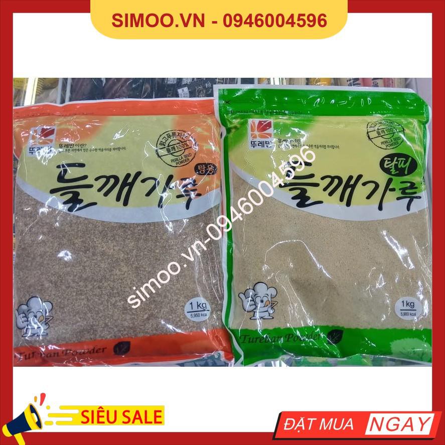 Bột hạt cây lá vừng hàn quốc, bột hạt vừng hàn quốc 1kg. 들깨가루