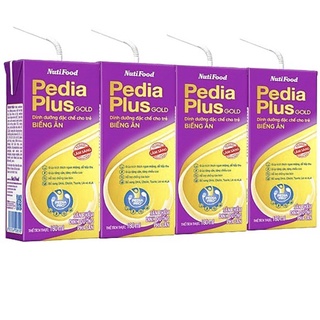 sữa bột pha sẵn pediaplus 110ml-180ml dành cho trẻ biếng ăng của Nutifood