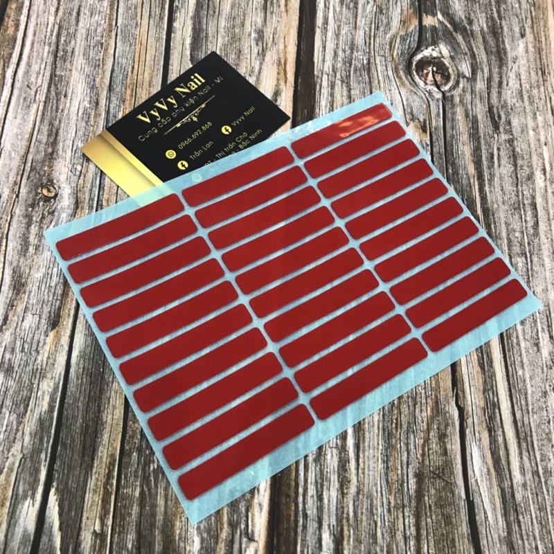 Băng dính 2 mặt tạo fan mi, dán bảng mẫu móng