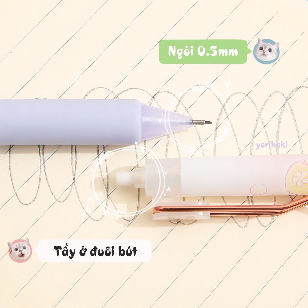 Bút chì kim ngòi 0,5mm Sanrio Characters