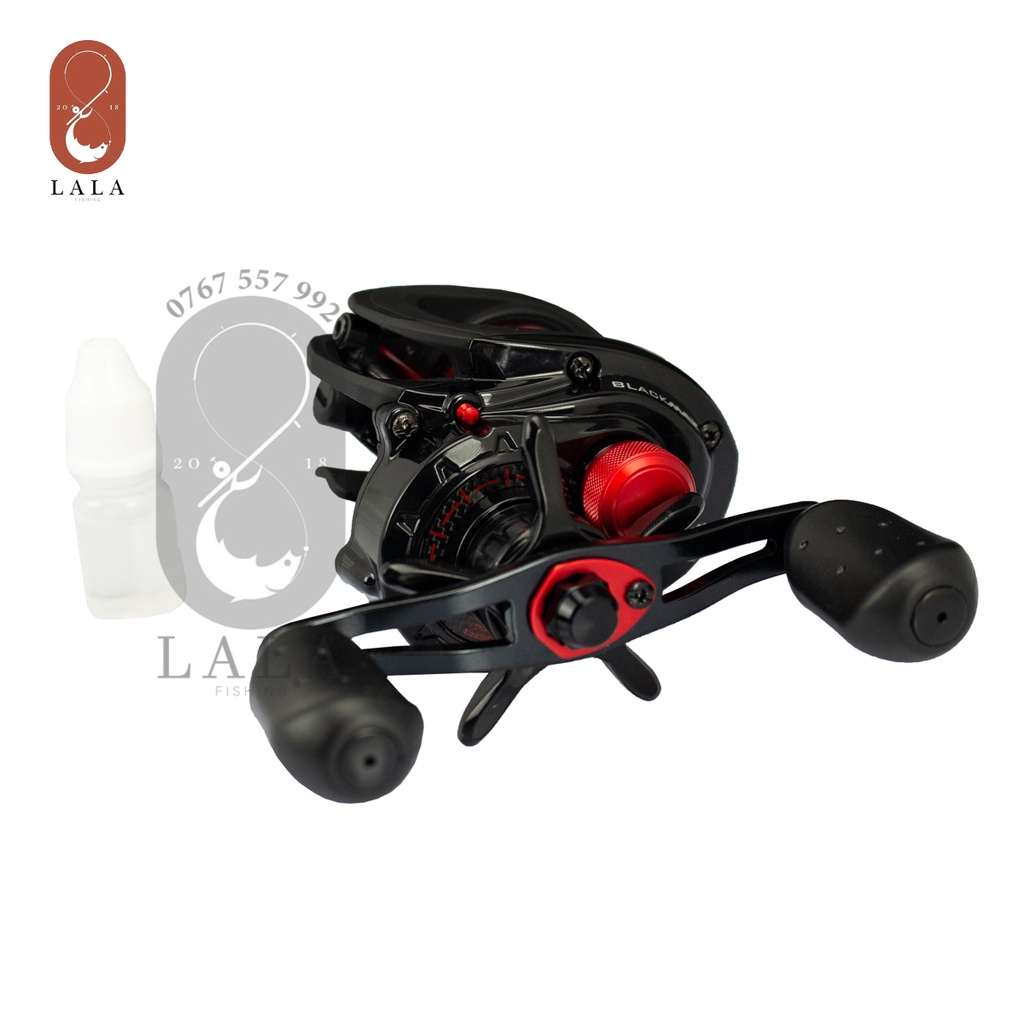 Máy câu ngang Abu Garcia BLACK MAX 4 L (trái)