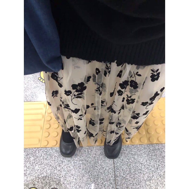 [Order] Chân váy hoa hoạ tiết 2 lớp chất đẹp (có ảnh thật) | BigBuy360 - bigbuy360.vn