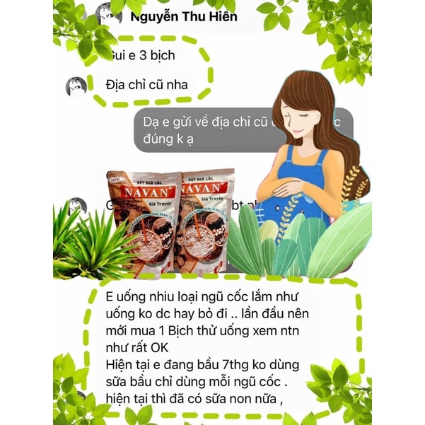 [Combo 3 Túi] Bột Ngũ Cốc Navan - Bổ Sung Dinh Dưỡng - Lợi Sữa Sau Sinh