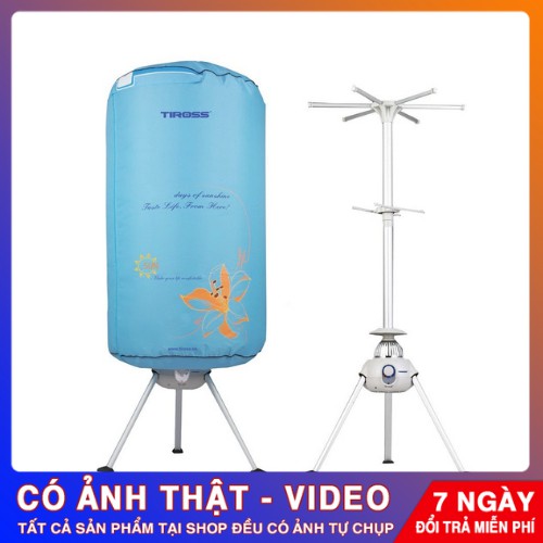 Máy Sấy Quần Áo Tiross TS880 – Máy Sấy Đa Năng – Phân Phối Chính Hãng – Bảo Hành 12 Tháng
