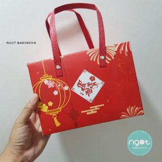 Tem tết Chúc mừng năm mới vuông