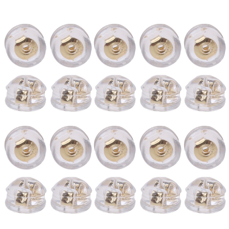 Bông Tai Mạ Vàng Trắng 18K Thay Thế Không Gây Dị Ứng Chất Lượng Cao KING Real 925