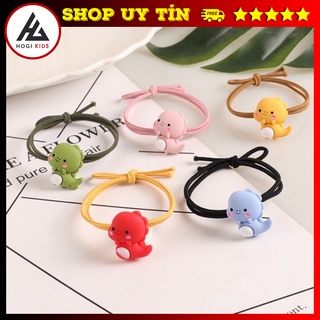 Dây cột tóc co dãn hình khủng long Đáng yêu dễ thương có nhiều màu 2022 Cực Xinh - Hogi Clothing