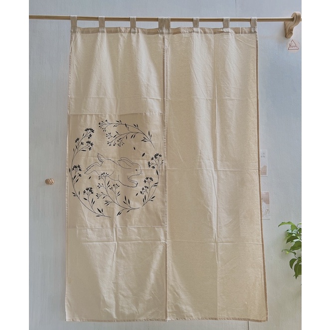 RÈM CANVAS NOREN IN HÌNH NHIỀU MẪU
