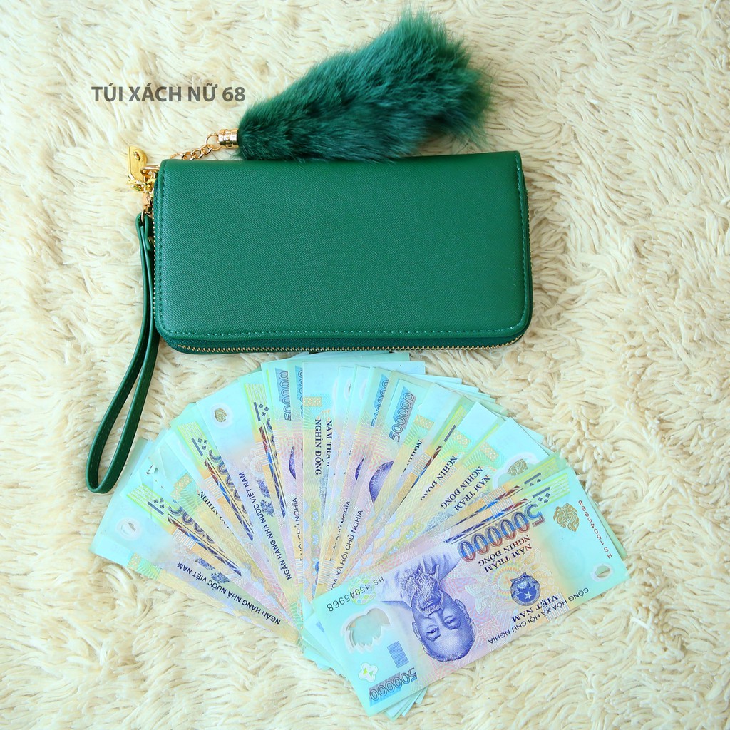 Ví Nữ Dài Bóp Da Cao Cấp Chuẩn Hàng Hiệu Đựng Tiền Cầm Tay Nhiều Ngăn Thời Trang Siêu Đẹp | BigBuy360 - bigbuy360.vn