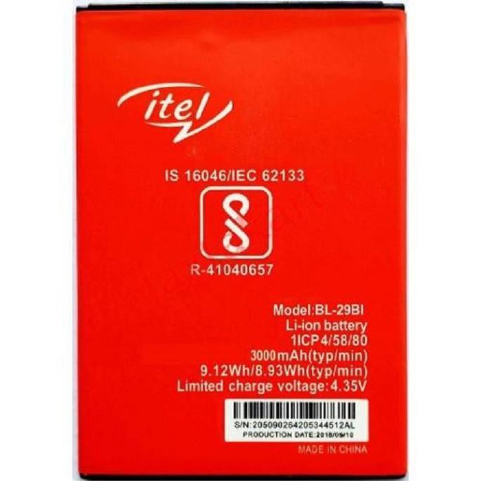 PIN ĐIỆN THOẠI ITEL it5600 - it5602 - it5603 - it5610 - it5616 - it5620 - it5625 BL-25bi ZIN HÃNG , cam kết chất lượng