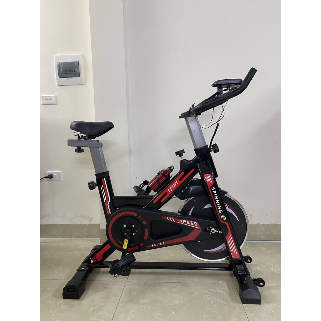 Xe đạp tập thể dục, xe đạp gym 1188, tặng đồng hồ hiển thị, tặng máy đo nhịp tim, thiết bị tập thể dục trong nhà