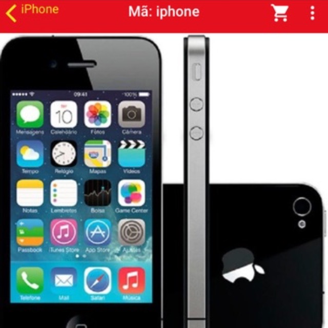 Điện thoại iPhone 4s-8gb chính hãng Apple .Giá giá người nghèo