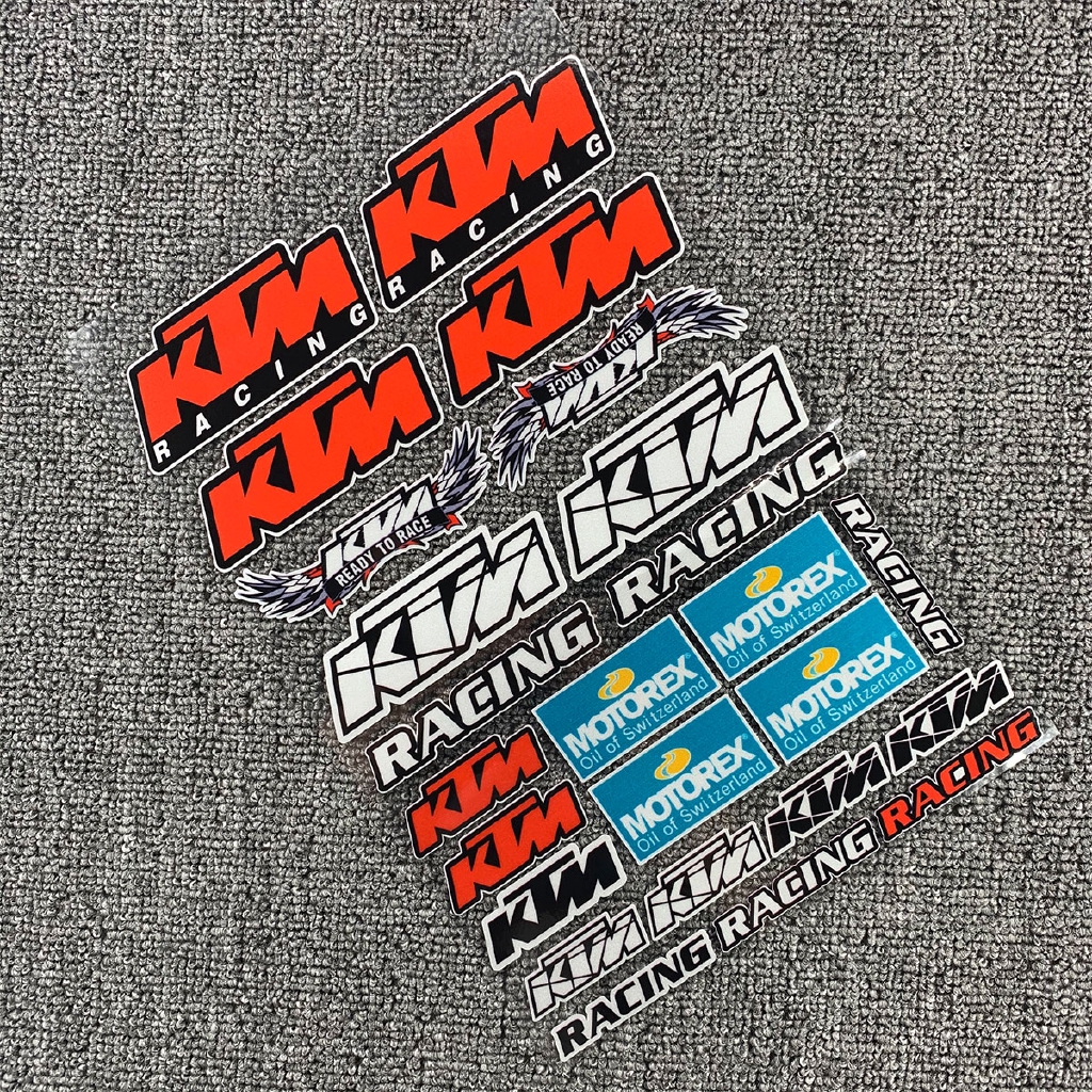 Bộ sticker trang trí xe máy nhiều màu cá tính