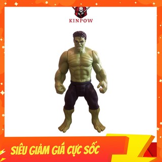 Đồ Chơi Mô Hình HULK Cao 27cm Có Đèn Led Sáng Cử Động Khớp Nhựa Cao Cấp
