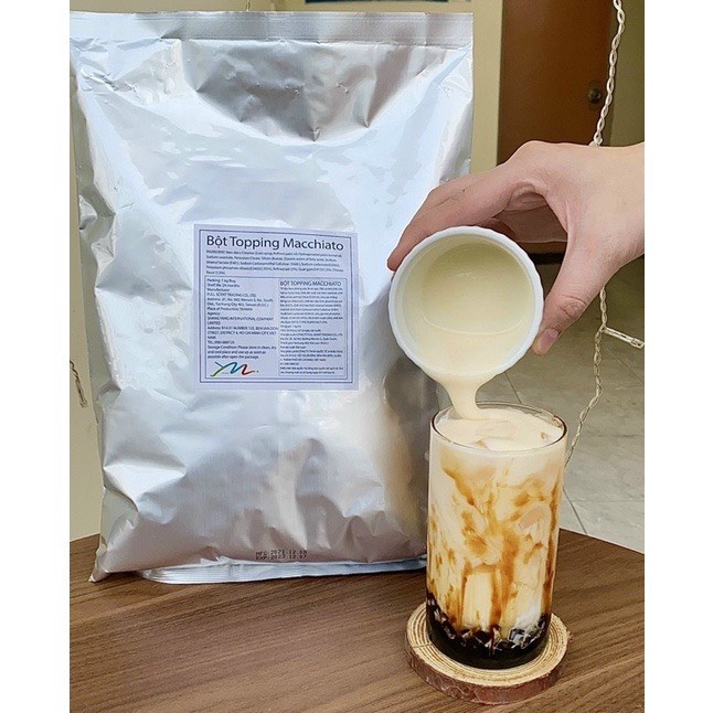 Bột váng sữa phô mai Đài Loan túi 1kg (topping macchiato)
