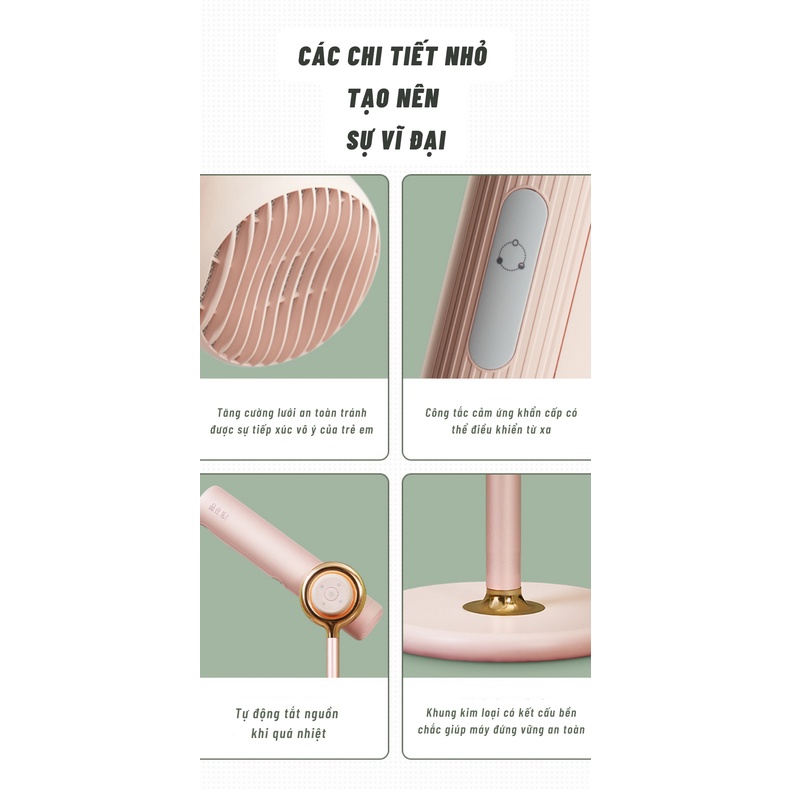 Máy Sấy Tóc Dạng Đứng Pinsler Thiết Kế Sang Trọng Chuyển Đổi Nhiệt Độ Thông Minh Công Suất 1700W - Hàng Chính Hãng