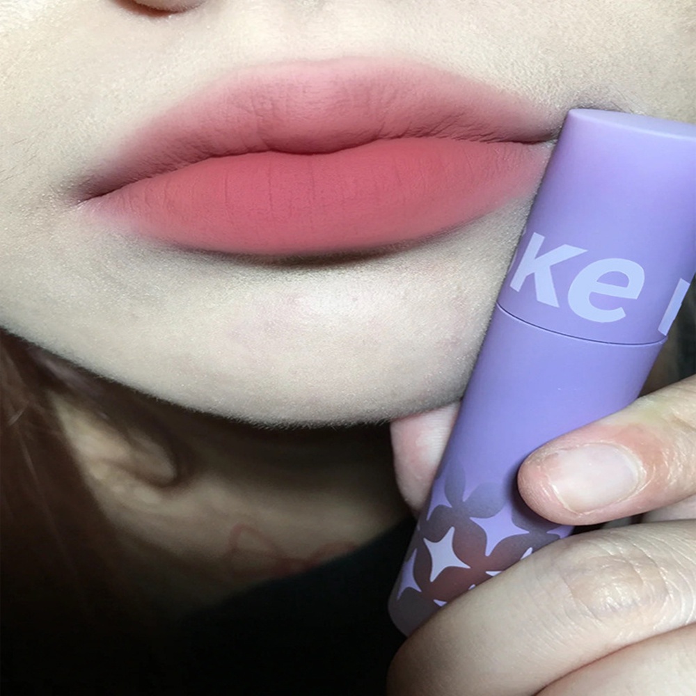 Son Kem Lì Hiệu Qibest Cho Màu Mượt Mà Lâu Trôi Kháng Nước Và Dưỡng Ẩm Môi Với 8 Kiểu Màu Tùy Chọn