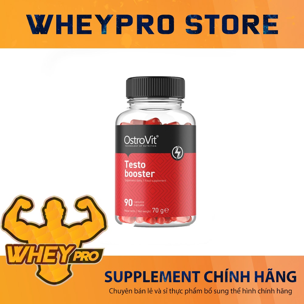 Ostrovit Testo Booster Hỗ Trợ Tăng Testosterone (90 Viên) Shopee