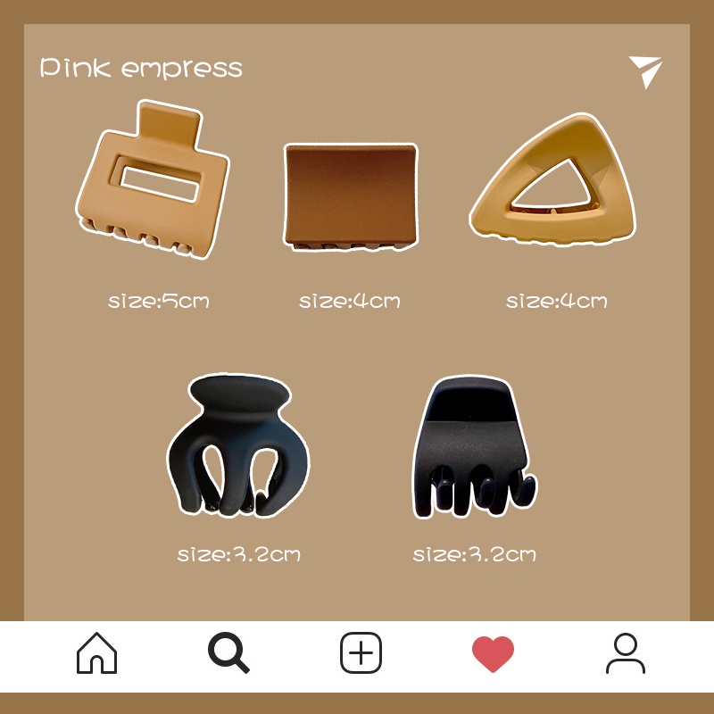 Kẹp Tóc Thiết Kế Nhỏ Nhắn Xinh Xắn Thời Trang Theo Phong Cách Hàn Quốc Cho Nữ