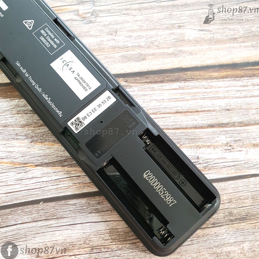 Điều khiển tv Sony RMF-TX520P chính hãng giọng nói