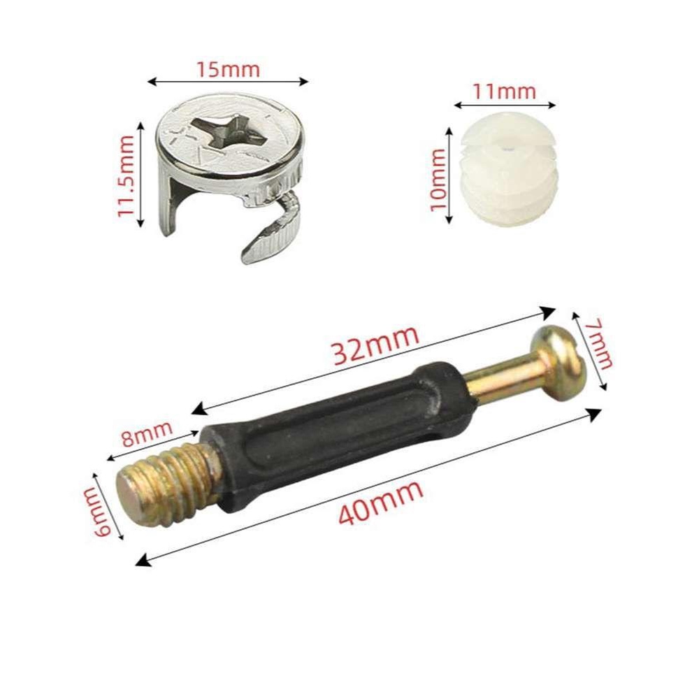 Set 10 Đai Ốc Nối Nội Thất Tháo Gỡ Dễ Dàng