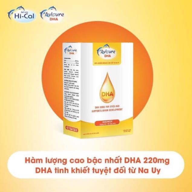 AVISURE DHA  -DHA tinh chất từ Nauy cho mẹ bầu, giúp bé phát triển não bộ và thị giác tối ưu