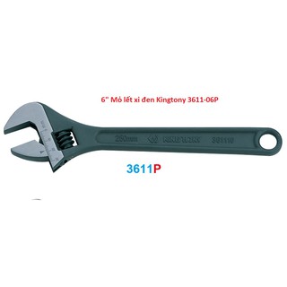 6" Mỏ lết xi đen Kingtony 3611-06P