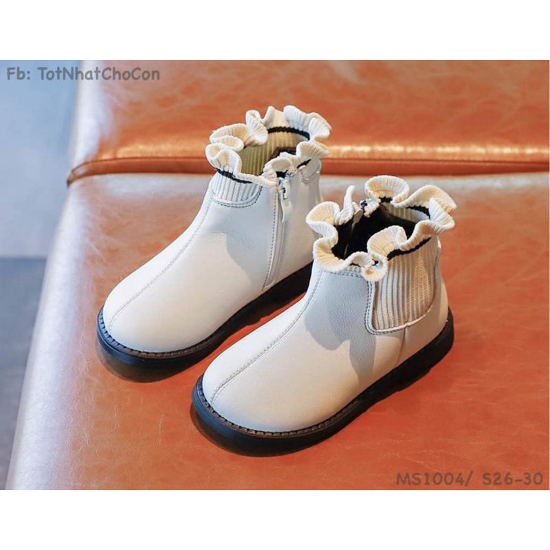 Boot cổ chun bé gái