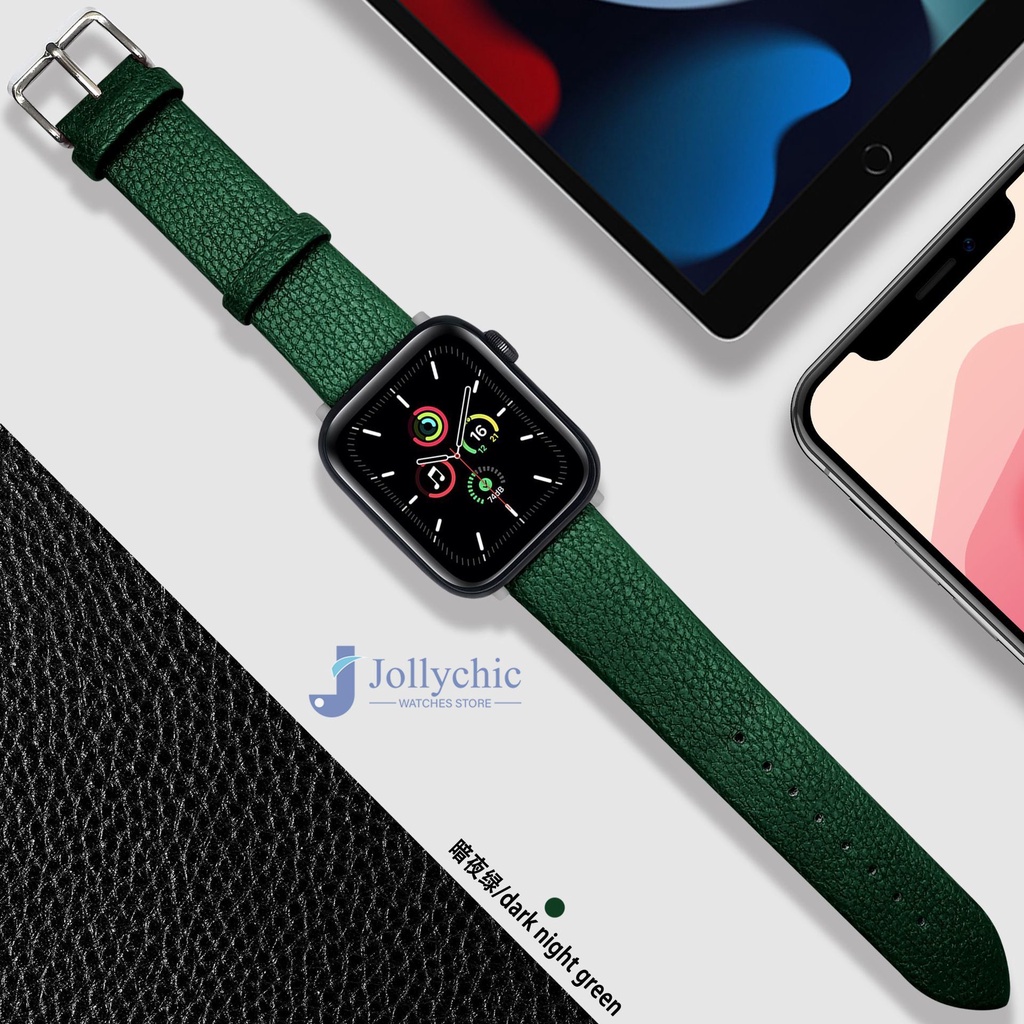 Dây Đeo Bằng Da Phong Cách Thể Thao Cho Đồng Hồ Thông Minh Apple Watch 8 7 6 5 4 3 49mm 44mm 40mm 41mm 42mm 38mm 45mm