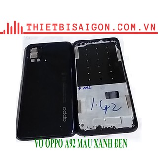 Vỏ sườn oppo a92 màu xanh đen