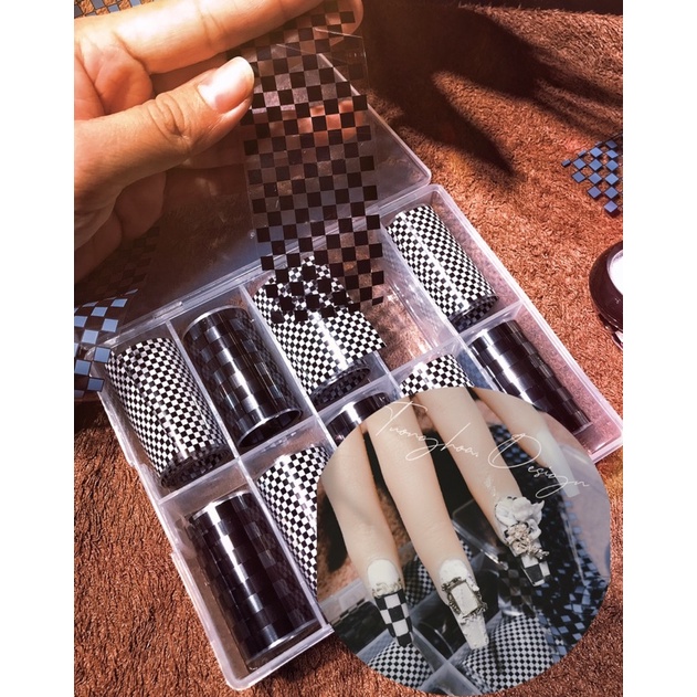 Nail Foil ô Vuông