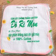 Tấm lót chống thấm - lót tè Doremon cho bé- 30x30 cm