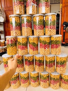 Đậu Da Cá Mix 4 Vị - hủ 500g