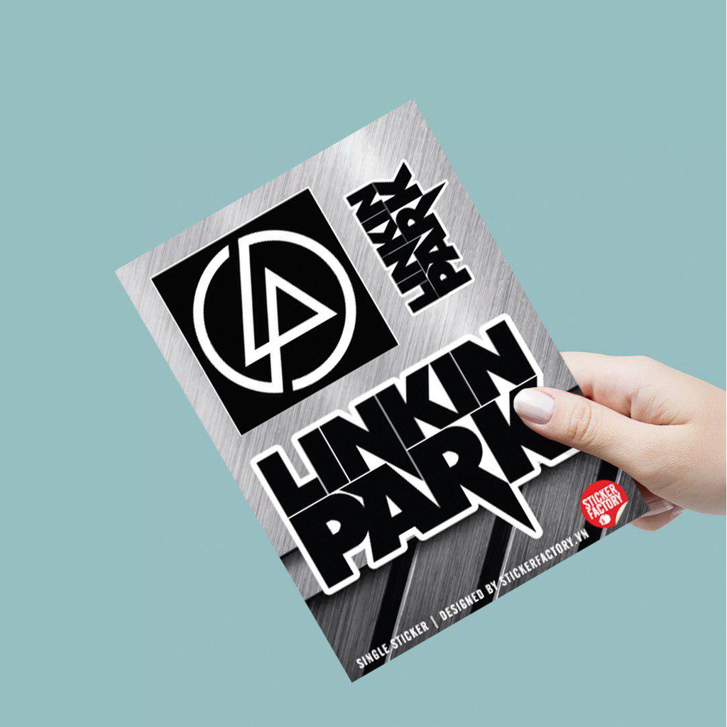 Sticker decal single hình dán lẻ STICKER FACTORY - Chủ đề Linkin Park