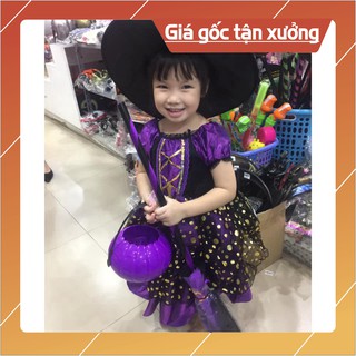 (Halloween) Chổi phù thủy trang trí Halloween (chổi handmade)