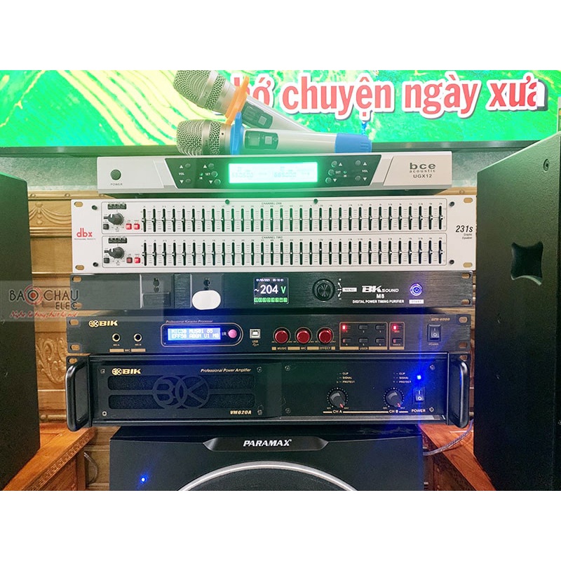 [CHÍNH HÃNG] Micro Karaoke Không Dây BCE UGX12 | Hát Karaoke Hay, Chống Hú - 2 tay micro không dây + 1 đầu thu - Giá rẻ