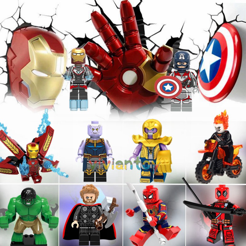 Mô hình lắp ráp Lego hình biệt đội siêu anh hùng