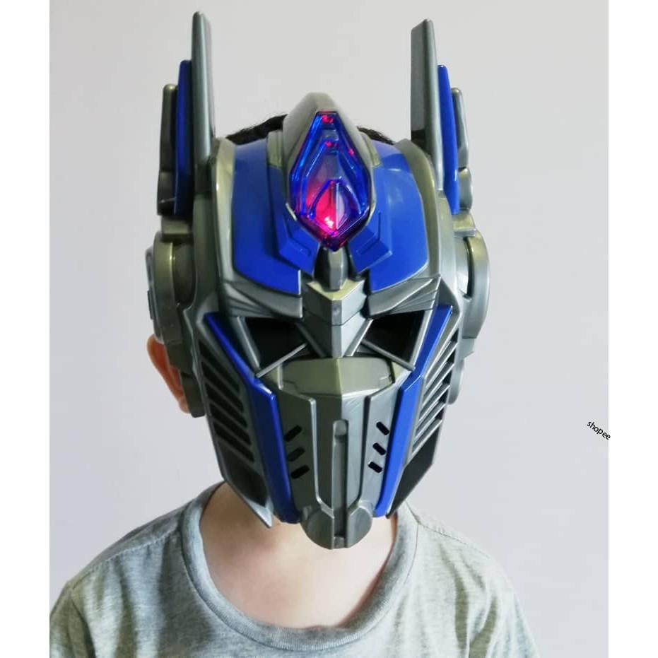 Mặt nạ siêu nhân Optimus Prime có nhạc, đèn nhấp nháy