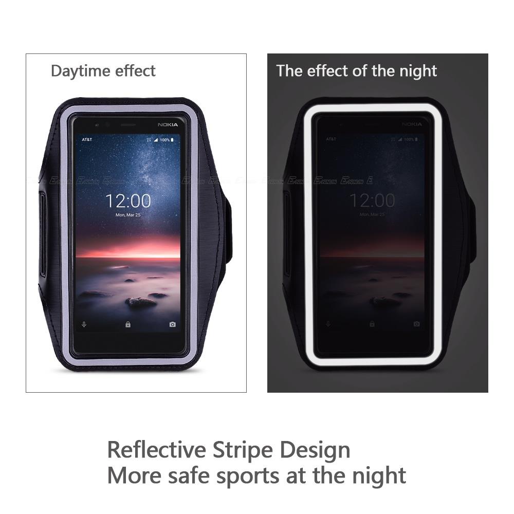 Ốp Điện Thoại Chống Nước Có Quai Đeo Tay Cho Nokia 3.1 A C 5.1 Plus 3.2 3.4 5.3 5.4