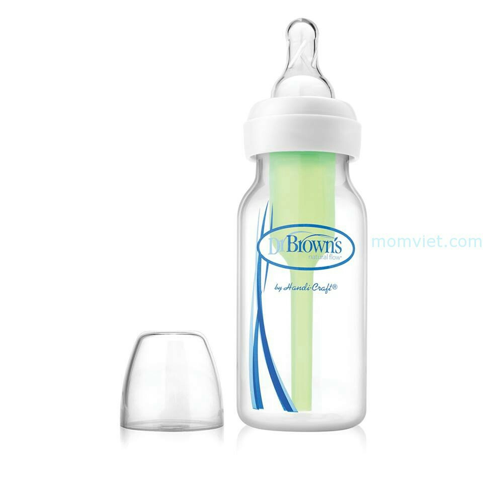 [Chính Hãng] Bình sữa DR.BROWN'S cổ thường tùy chọn 120ml nhựa PP