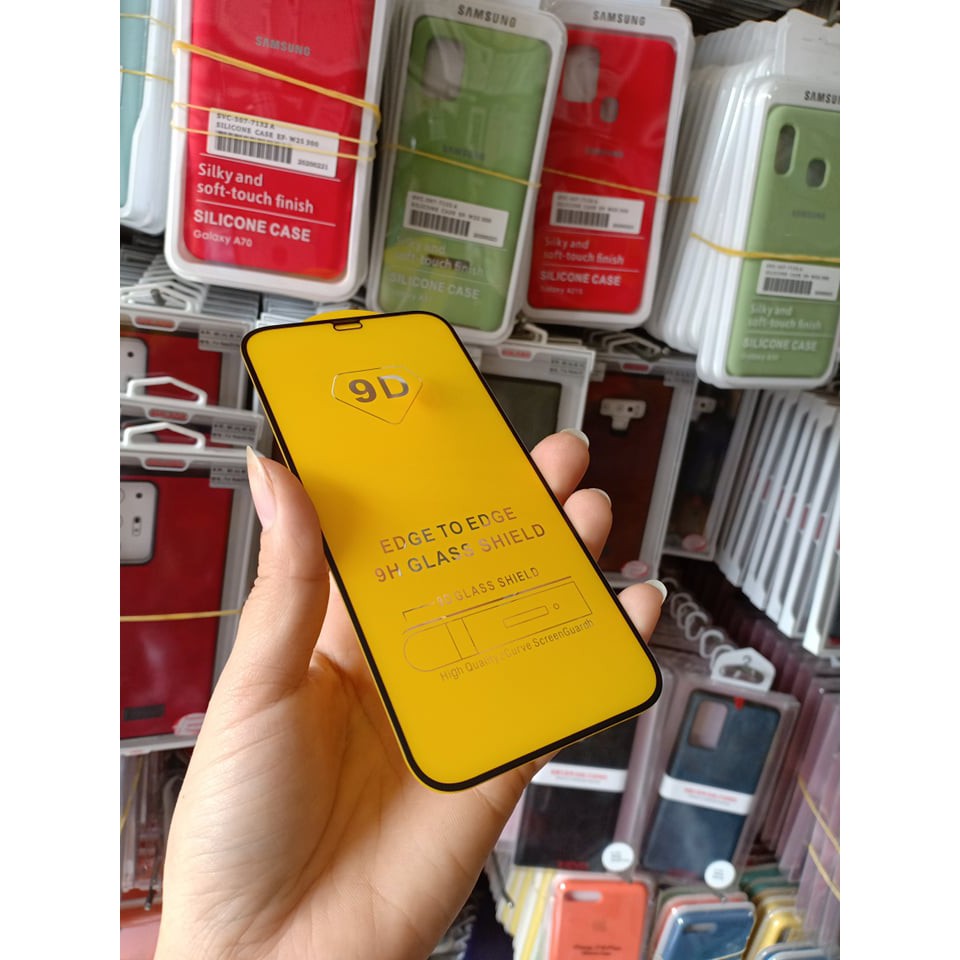 IPHONE12/ 12 MINI/ 12 PRO MAX KÍNH 9D FULL MÀN HÌNH