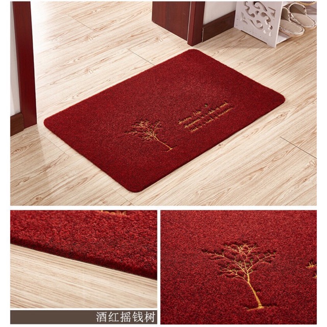 Thảm chùi chân siêu thấm (50x80cm), Thảm lông siêu thấm (60*40cm)