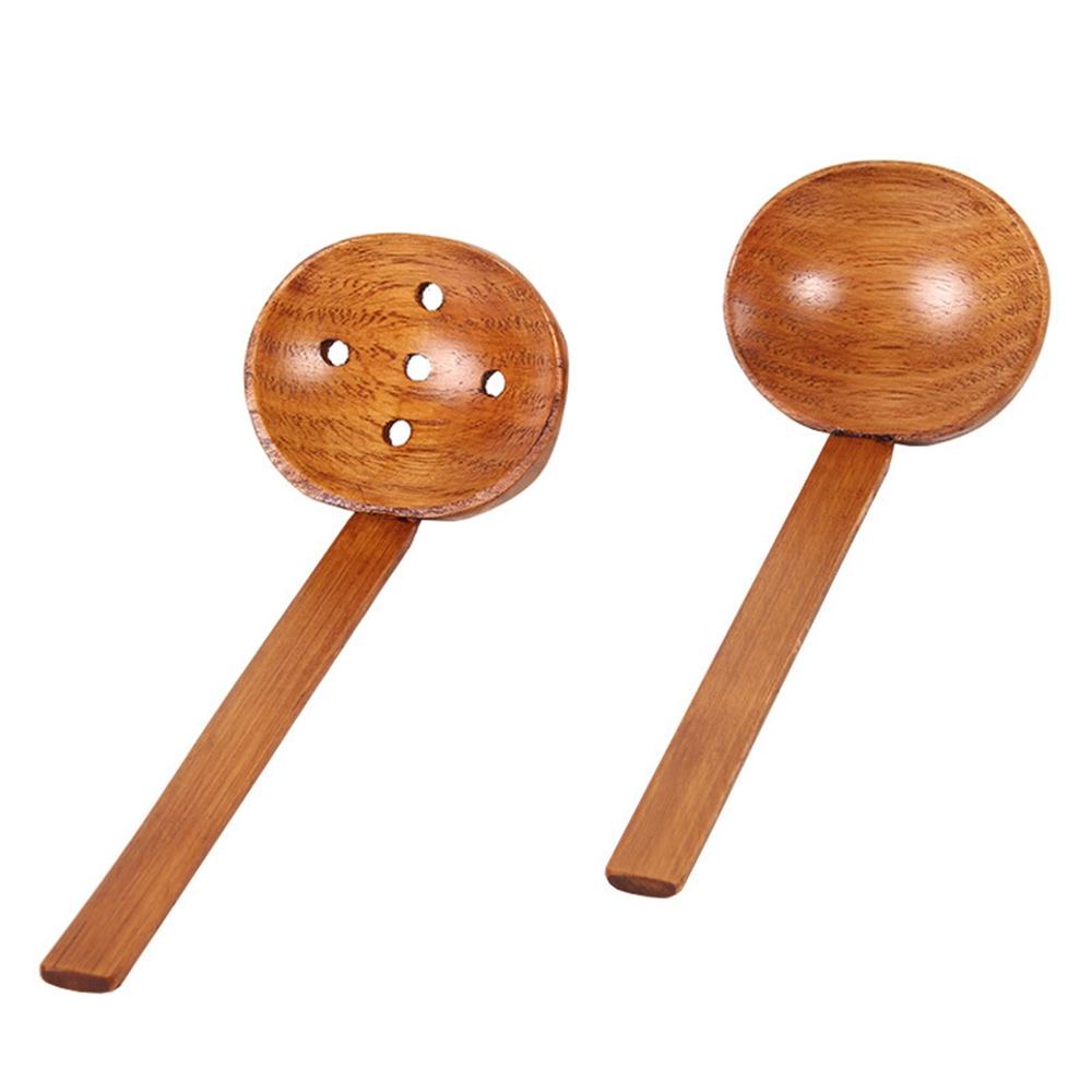 Muỗng Gỗ Cán Dài Phong Cách Nhật Bản