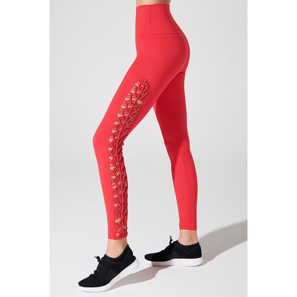 OLABEN Quần tập Yoga Gym lưng cao đan tay J'aisama Hand-Knotted Legging