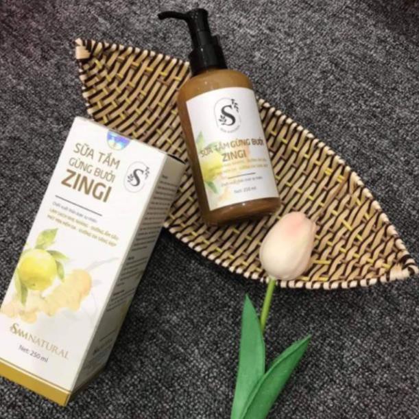 XẢ KHO [Samnature]Sữa tắm chống cảm gừng bưởi Zingi