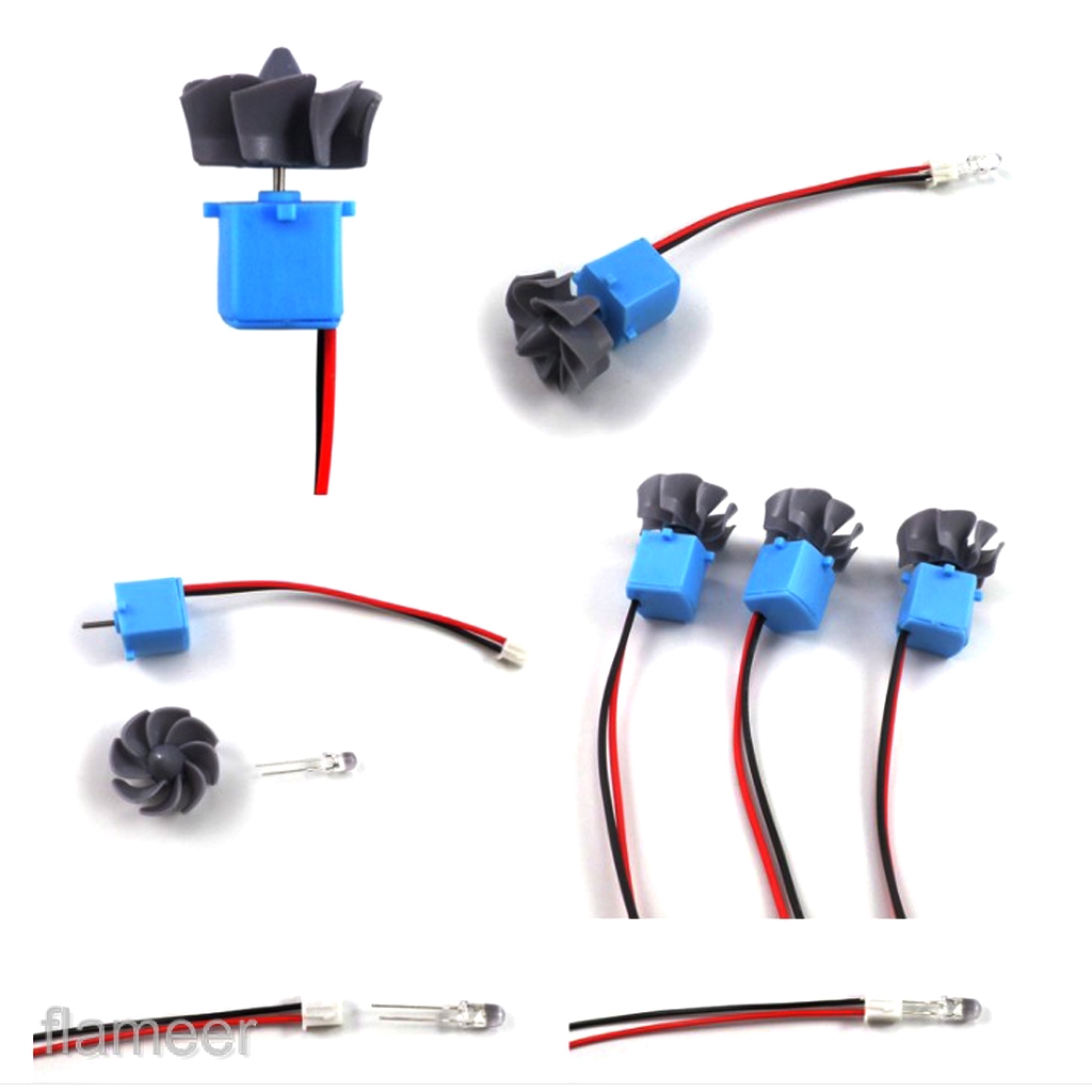 Máy Phát Điện Tua Bin Nước Và Gió DIY