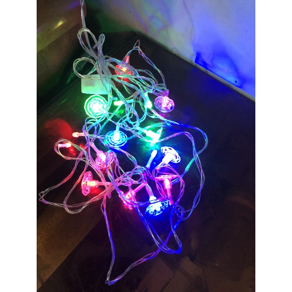 Đèn nháy sao, đèn nháy hoa, đèn nháy kim trang trí nhiều màu giá sỉ